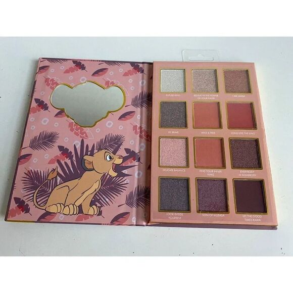 Disney The Lion King Eyeshadow Palette 12 Colors With Mirror Simba NEW - Picture 2 of 10